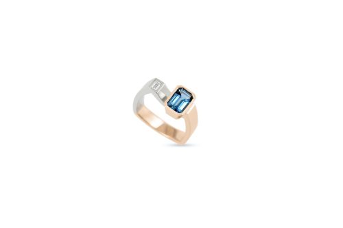 Aquamarine Ring