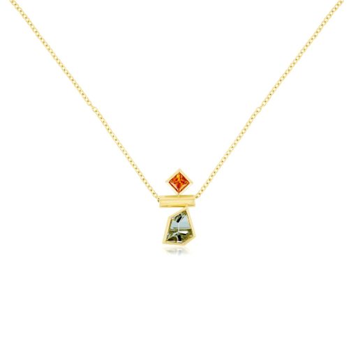 Aquamarine Sapphire Pendant