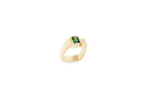 Tsavorite  Ring